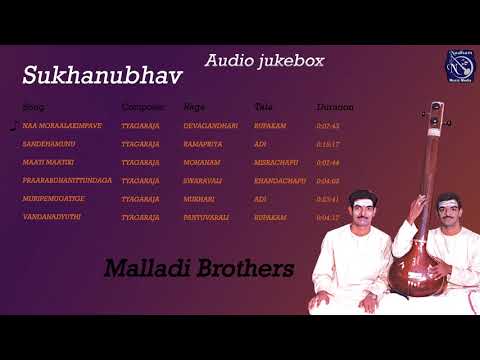 Malladi Brothers | shukhanubhav | Thyagaraja Krithis