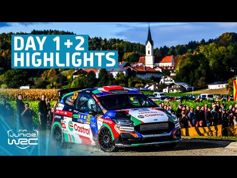 Junior WRC Day 1 + 2 Highlights | WRC Central European Rally 2025