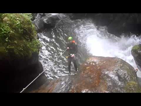 Canyoning-Tour / Ötztal - Untere Auerklamm 2012-07-21