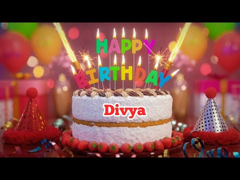Divya - Happy Birthday song || Happy Birthday To  You Song
