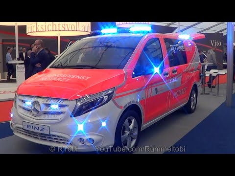Bergisch Gladbach Fire Department Emergency Doctor Car -Mercedes V-class/ Binz - Rettmobil 2019 expo