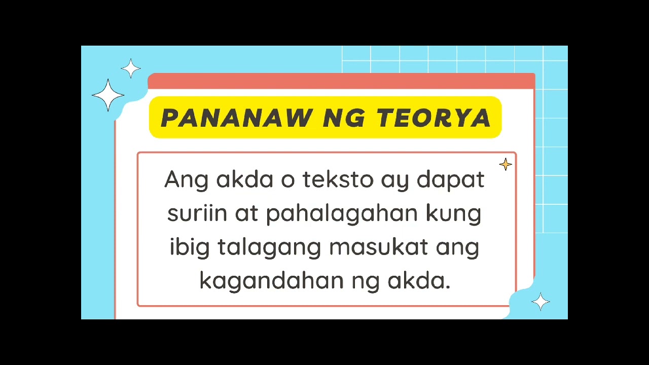 Teoryang Pormalismo | Saldua and Lagare