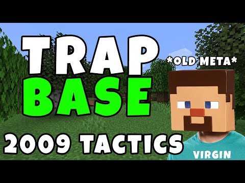 200IQ TRAP BASE IN MINECRAFT
