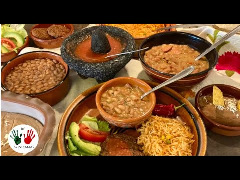 Mexikanische Bohnen aus Mexikanischen Händen. So essen wir in Mexiko. Video 2