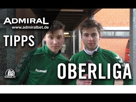 ADMIRAL-Tipps mit Jannick Wilckens und Nikolaj Rörström (Wedeler TSV) - 28. Spieltag, Oberliga