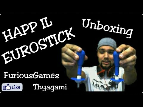 Unboxing HAPP IL EUROSTICK - As melhores alavancas do mundo!?