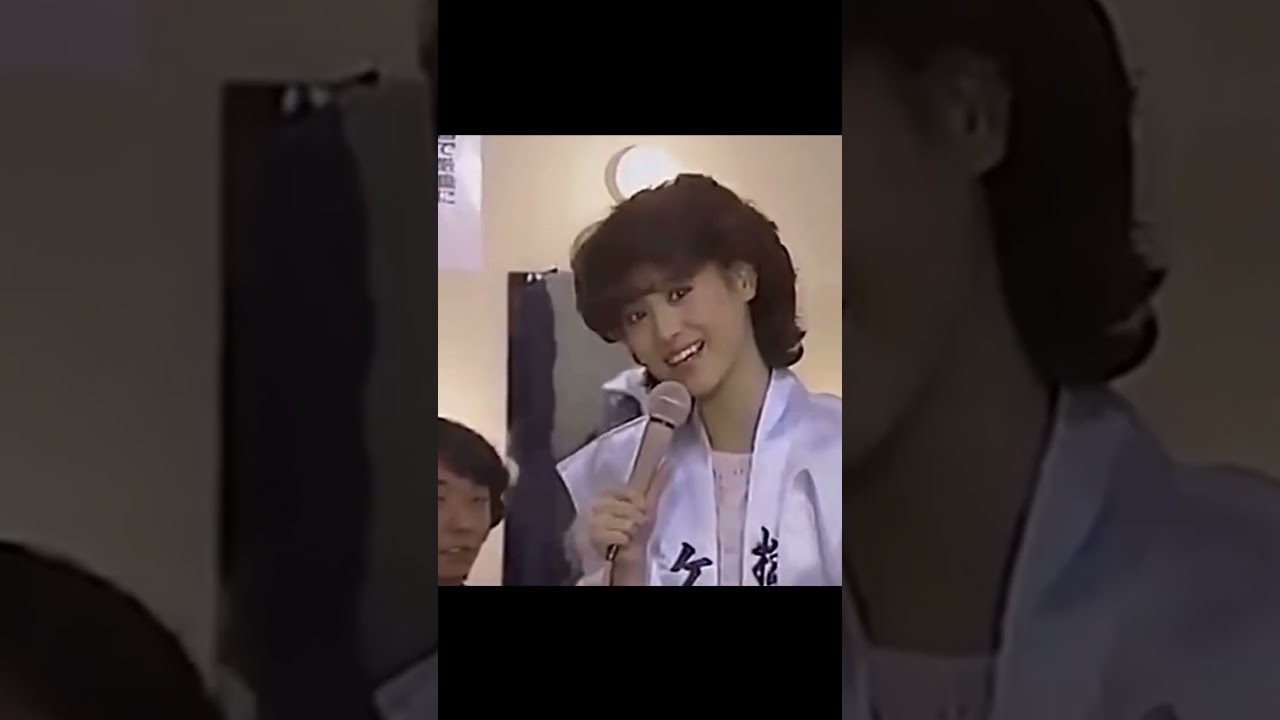 笑いを抑えることに失敗 😂 sweet memories #松田聖子