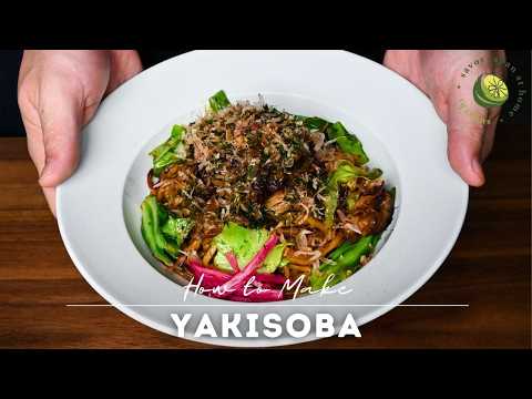 Authentic Yakisoba Recipe (Japanese Stir-Fried Noodles)