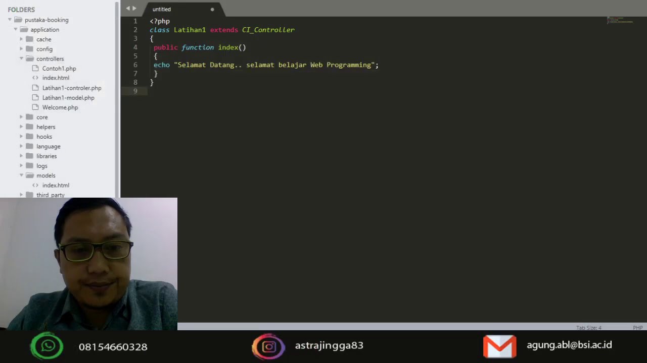 Pertemuan 3 - Web Programming II - Model, View, Controller - Part 1