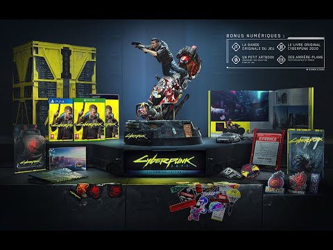 [ROOM TOUR] Présentation Cyberpunk 2077 EDITION COLLECTOR #PS5 #PS4