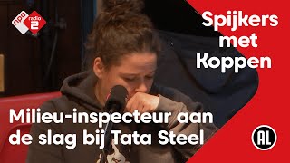 Milieu-inspecteur gaat aan de slag bij Tata Steel | Spijkers met Koppen | NPO Radio 2