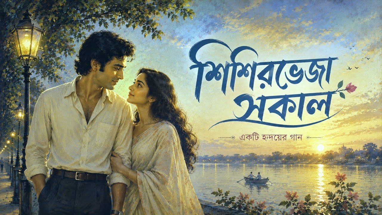 শিশিরভেজা সকাল | New Bengali Romantic Song | Vintage Love Melody by Smritir Sur — Official Music Video