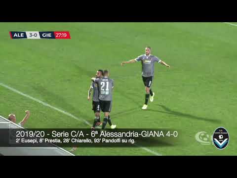 HL Alessandria-GIANA 4-0 - 6ª giornata 2019/2020