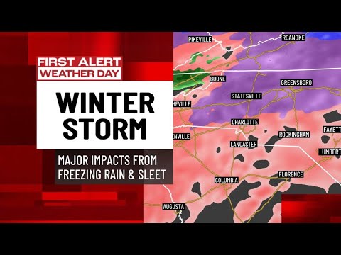 Charlotte Metro weather forecast for Jan. 24, 2026 -- noon update