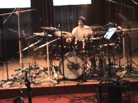 Harry Bum Tschak rocking out @ ICP Studios, recording "More Signs" by JB Meijers