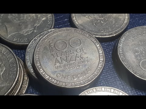 2014 to 2018 100 Year of ANZACS coin values