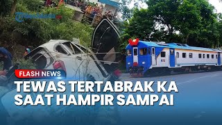 NASIB PILU Pemudik Tewas Tertabrak Kereta Batara Kresna: 4 Tahun Tak Pulang, & Hampir Sampai Rumah