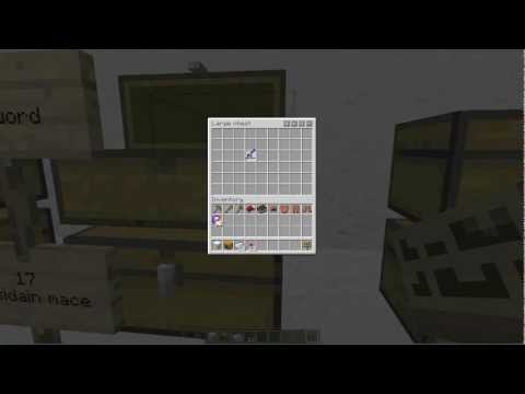 Minecraft- Yogbox Sword review met paul ''Alle zwaarden van de Yogbox''