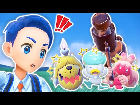 MY FIRST 15 SHINY POKEMON!! in Pokemon Scarlet and Violet