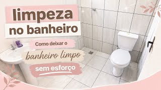 Como Deixar o Banheiro Limpo sem Esforço | Limpeza do Banheiro ASMR