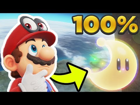 Super Mario Odyssey - Moon Kingdom ALL 38 POWER MOON LOCATIONS! [100% Guide]