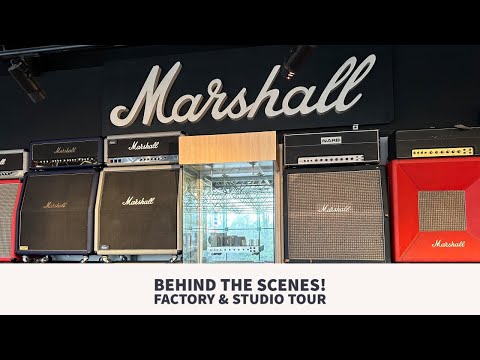 Inside Look at the Legendary Marshall Amps Factory!