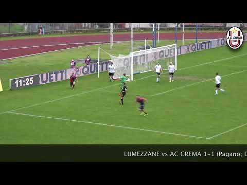 LUMEZZANE vs AC CREMA 1-1 (18/03/2018). La sintesi della partita