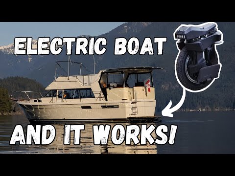 I Built The SLOWEST 45ft Electric Yacht and I LOVE it