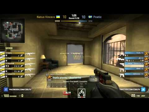 SLTV StarSeries X Finals - fnatic vs. NaVi (map 1)