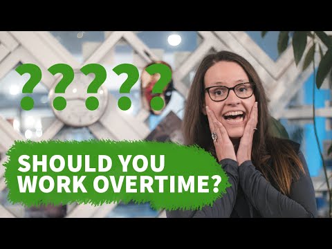 The Truth About Working Overtime: how much overtime is too much?