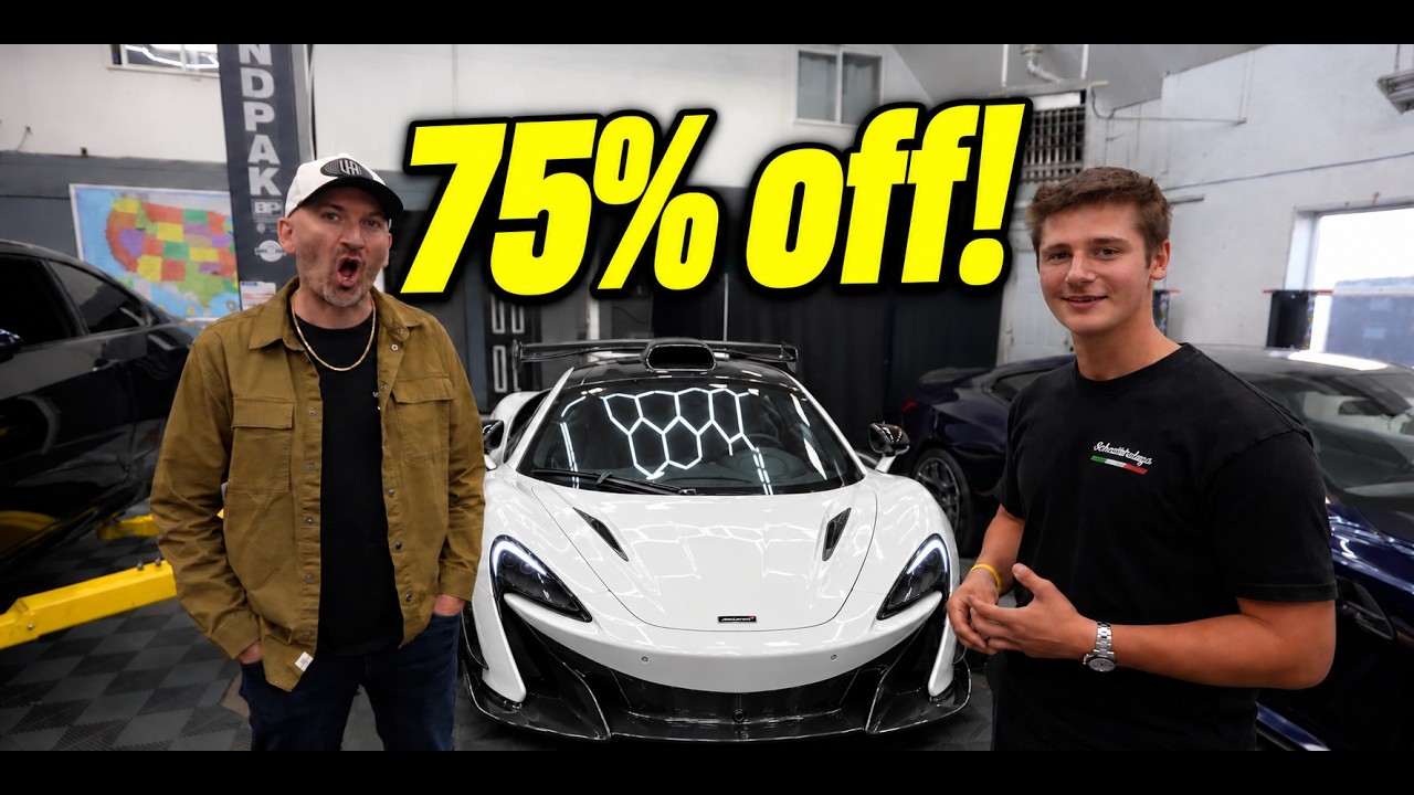 MEET 24 YEAR OLD YOUTUBER BUYING SUPERCARS CHEAP!!