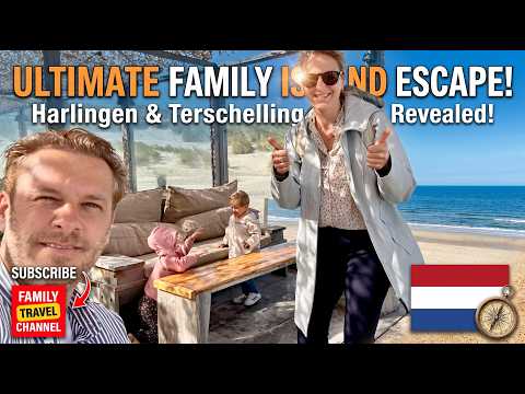 Harlingen & Terschelling Wadden Island Friesland The Netherlands 🇳🇱 👉 38km Bike Tour, Hotspots!