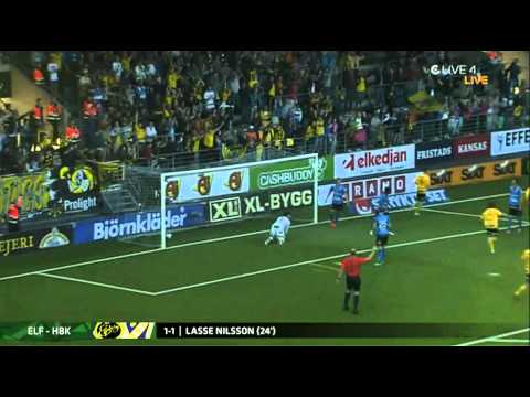 IF Elfsborg - Halmstad BK 4-1 allsvenskan 2014 omgång 6 (höjdpunkter)