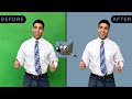 How To Remove A Green Screen In Gimp