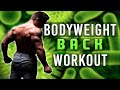 Corona BODYWEIGHT Back Workout (NO WEIGHTS)