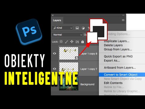 Kurs Adobe Photoshop podstawy - Obiekty inteligentne (Smart Object)