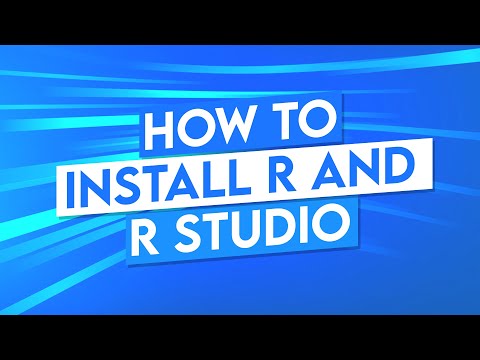 How to Install R and RStudio R Programming Tutorial