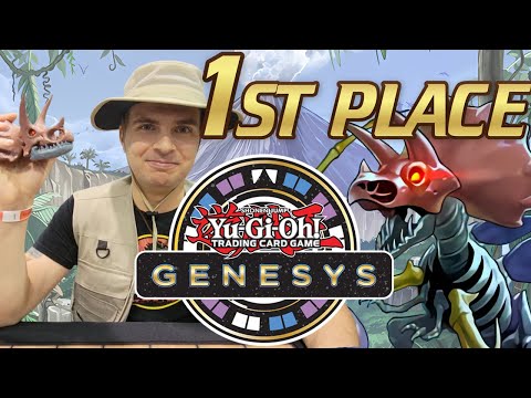 1st Place GENESYS DINOSAUR Deck Profile!! | YCS Anaheim Qualifier Winner & Top 32 Invitational