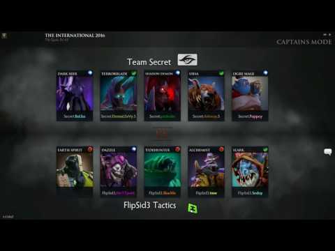 Secret vs Flipsid3 Tactics - TI6 Qualifiers w/ @TobiWanDota & @Merlini