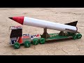 How To Make Matchbox Military Rocket Amazing DIY Toy Make At Home
