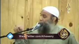 صورة الشيخ الحويني يبكى في قصة إسلام أبى قحافة والد أبي بكر الصديق