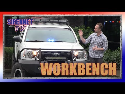 Whelen Avenger II DUO Combo Linear/TIR Single LED Dash/Deck Light