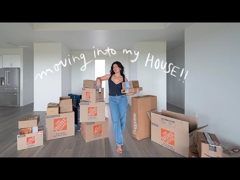 it's MOVING DAY: move-in with me to my new house!!