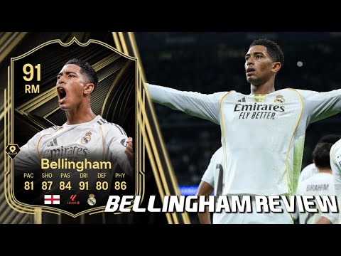 FC 26 | 91 BELLINGHAM TOTW PLAYER REVIEW | GOAT MIDFIELDER! 🔥