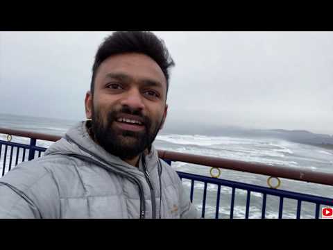 went to beach on cold day.......