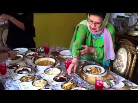 Maria Menado and her wonderful cooking