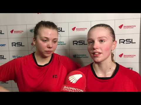 Magelund/Ravn besejrer de hårdkæmpende unge Clara Graversen/Natasja Anthonisen i tæt duel