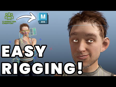 Character Creator 5 → Maya: UPDATED Advanced Skeleton Rigging Tutorial