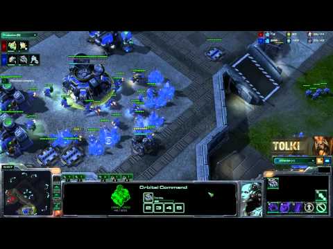 [SC2D74] TvP Warden style