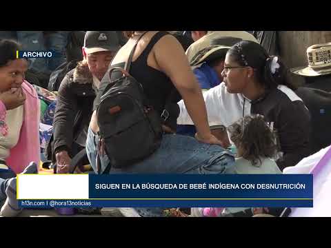 Buscan un bebé indígena de 9 meses en Apartadó, Antioquia; tendría desnutrición